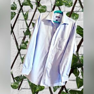 JOHN PICKENS CUSTOM SHIRTS A Shreveport Clothier Men SZ:16/35 small blue checks